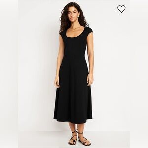 Elegant Black Women's Dress